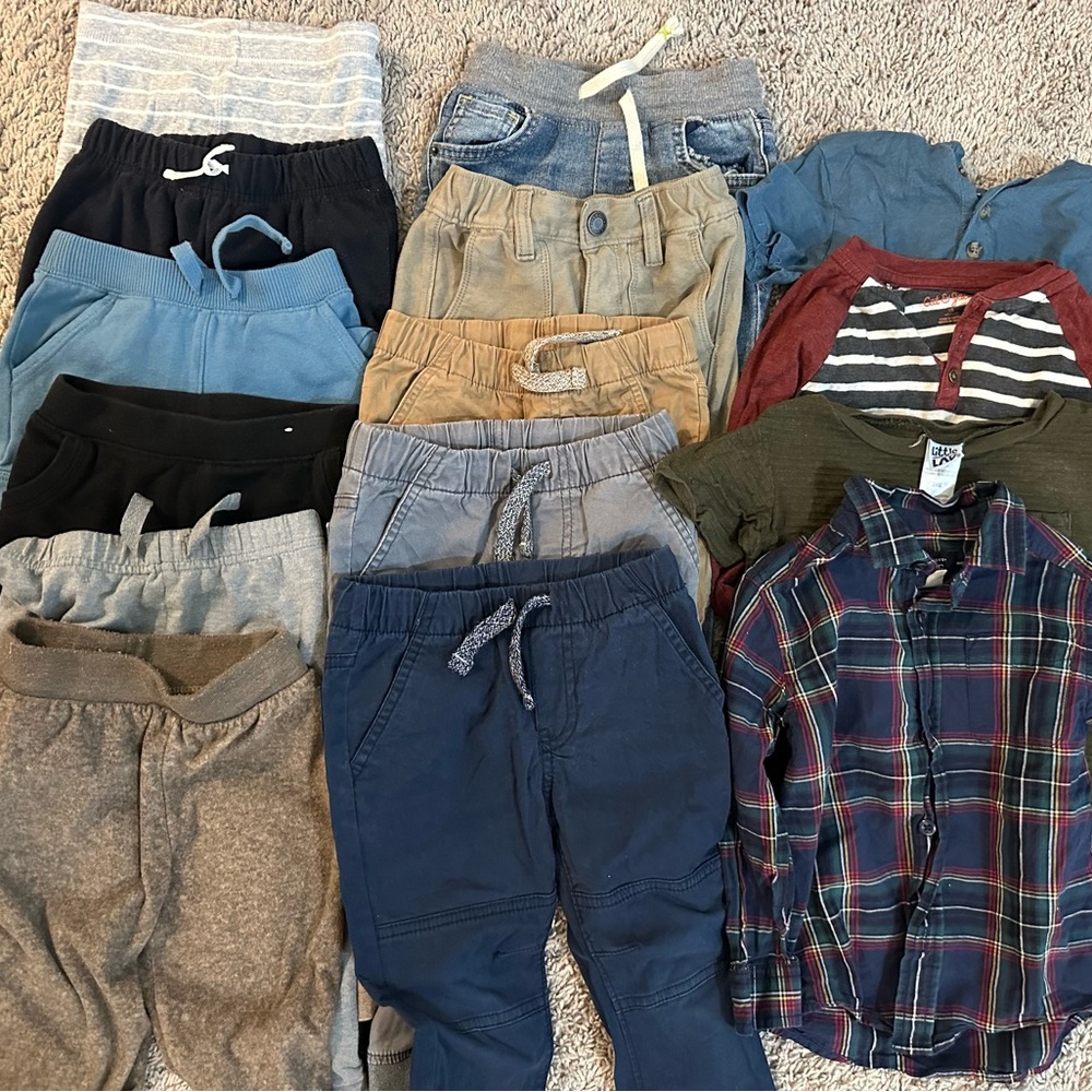 Toddler boys 24 month & 2t pants bundle